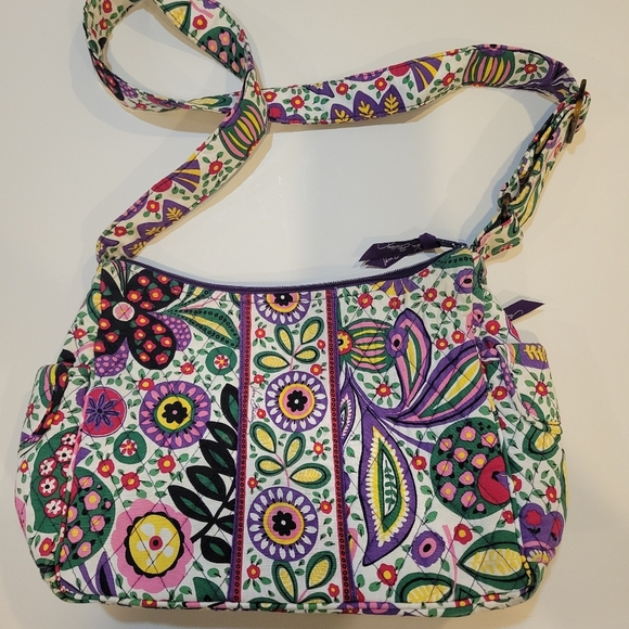 Vera Bradley Floral Multicolor Shoulder Bag - Picture 1 of 6